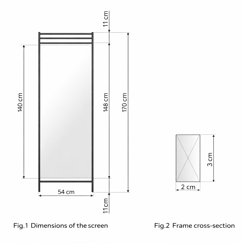 Wymiary skrzydła parawanu wymiary parawanu oficjalne